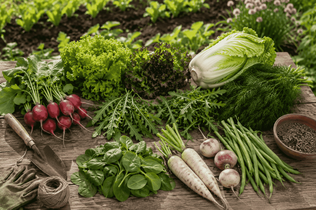 Що посадити після часнику для другого врожаю: 10 культур для осіннього врожаю